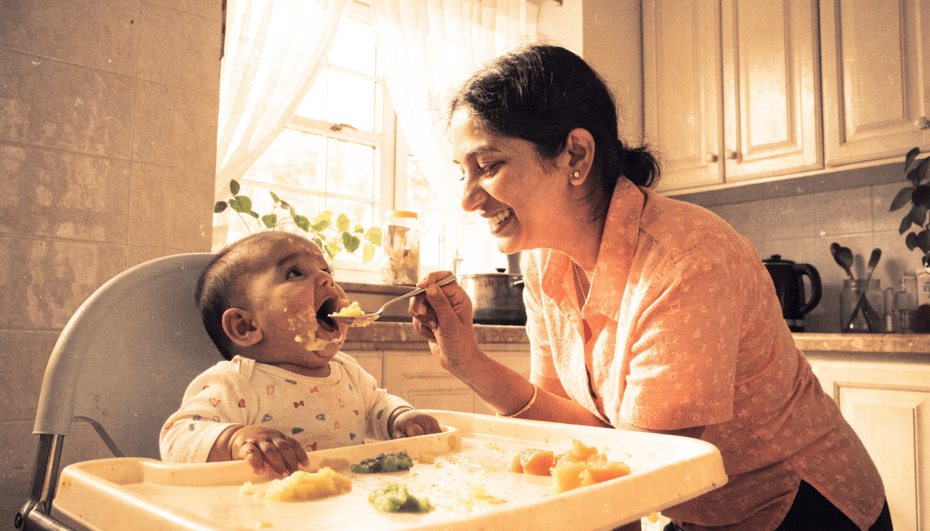 Starting Solids at 6 Months — Complete Guide to First Foods (BLW + Purees)